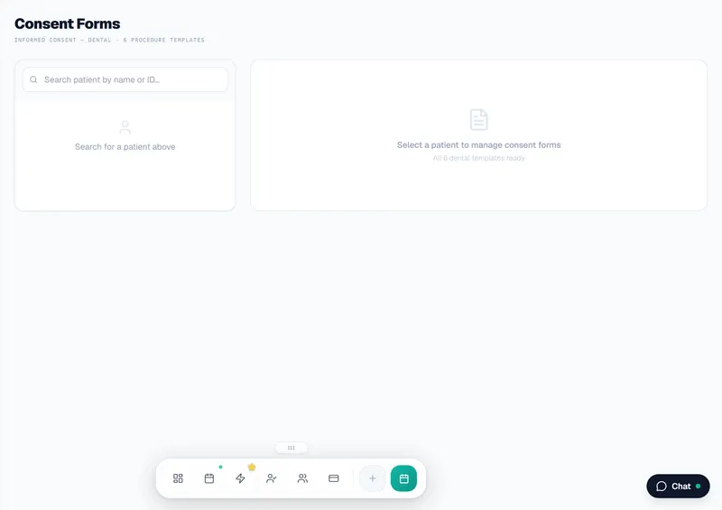 Consent forms hub